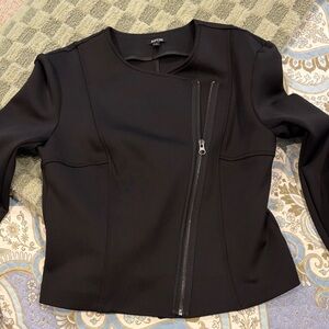 Black Zip-Up Jacket